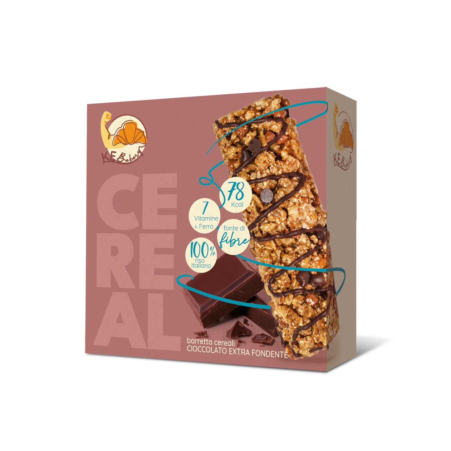 BARRETTE CEREAL - CIOCCOLATO FONDENTE
