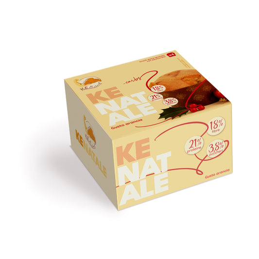 KENATALE Mini Panettone Proteico Gusto Arancia 4x60 gr